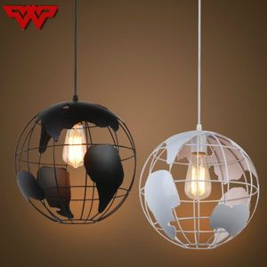 Nordic minimalistische globe kroonluchter moderne creatieve restaurant bar tafel ijzer kroonluchter cafe thee winkel lichten