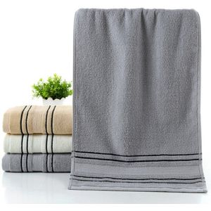 Pakistaanse Lange-nietje Katoen Gestreepte Badkamer Handdoek Sets Soft Quick-Dry Keuken Handdoek Grote Gezicht Badhanddoek voor Volwassenen Kids