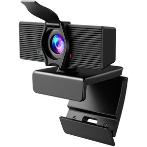 Svanur Hd 1080P Webcam Autofocus Web Camera Met Microfoon Privacy Cover 6-Layer Glas Len Usb Plug Webcam voor Computer Laptop