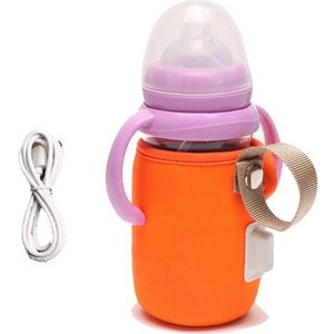 Usb Flessenwarmer Draagbare Reizen Warmer Heater Baby Zuigfles Bag