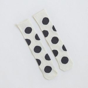 Kids Golf Punt Katoen Zacht Leuke Knie Hoge Lange Sokken Voor 0-3Y Baby Meisjes Jongens Peuter Dots Beenwarmers kous Panty
