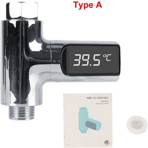 Elektriciteit Tub Water Temperatuur Monitor Douche Kranen Water Thermometer Baden Temperatuur Meter Led Display Thuis