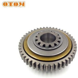 Otom 45T Dubbele Gear Start Brug Versnelling Grote Wrijving Scooter Motor Universal Voor Zongshen Nc 250 Onderdelen ZS177MM RX3 kayo Bse