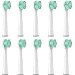 10Pcs Vervanging Sonicare Elektrische Tandenborstel Heads Voor Usmile Kid Vacuüm Schoon Zachte Dupont Nozzle Heads Smart Borstel Haren
