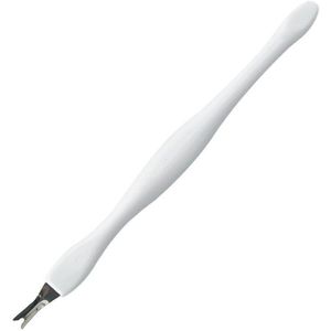 1Pc Dode Huid Remover Nail Art Vork Cuticle Remover Nipper Pusher Trimmer Rvs Pedicure Nails Care Nail Gereedschap