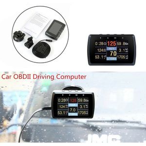 Multi Functionele Smart Auto Obd Hud Digitale Meter Foutcode Alarm Display Auto Hud Head-Up Display High Definition lcd-scherm