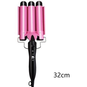 Krultang Professionele Haarverzorging Styling Tools Keramische Triple Barrel Haar Styler Haar Krultang Elektrische Curler Haar Waver 25 32