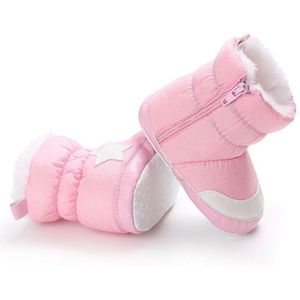 Pasgeboren Baby Laarzen Unisex Kinderen Winter Schoenen Crib Bebe Baby Peuter Vijf Ster Patroon Sneeuwveld Snowboots Booty