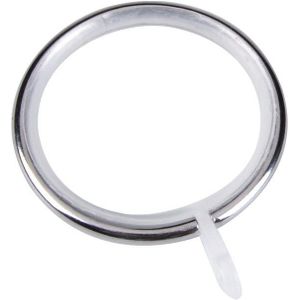10 Stuks Per Lot Plastic Gordijn Accessoires Ringen Zilverkleurige Koper Kleur Haak Opknoping Interne Diameter 40 Mm