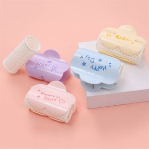 2 Stks/partij Haar Rollen Bang Roll Curler Haar Krultang Plastic Zelfklevende Haar Curling Kappers Gereedschap Meisje Schoonheid Styling tool