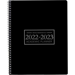 Dagelijkse Kalender Planner Notebook 2022-2023 Wekelijkse En Maandelijkse Academische Agenda Time Management Persoonlijk Dagboek Organizer