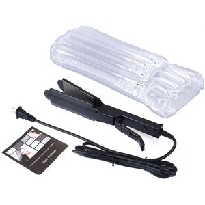 Stijltang 2 In 1 Haar Krultang Temperatuur Aanpassing Keramische Toermalijn Flat Iron Breed Panel Hair Curler Voor Vrouwen Meisjes