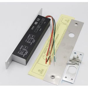 5 Draden Elektrisch Slot Magnetische Output Met Timer DC12V Insteekslot Deurslot Fail Safe Fail Beveiligde Bout Insteekslot Deurslot nc/No