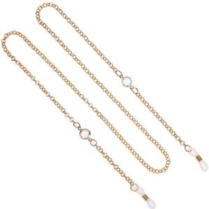 Mode Kralen Brillen Kettingen Metalen Sunglass Chain Leesbril Cords Anti-Verloren Veters Glazen Houder Eyewear Retainer
