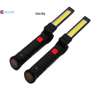 Khlitec Cob Handheld Beweegbare Werklampen Usb Opladen Multi-Functionele En Vouwen Noodverlichting Draagbare Led Werklampen