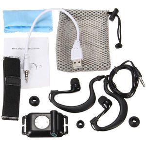 IPX8 Waterdichte Sport MP3 Speler Speler Fm Radio Surfen Zwemmen Met Oortelefoon