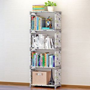 Eenvoudige Boekenkast Boekenkast Plank Creatieve Combinatie Vloer Plank Vloer Kinderen Boekenkast