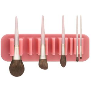 Silicone Make Borstel Wall Gemonteerde Zacht Duurzaam Herbruikbare Handig Eenvoudige Bediening Pak Beauty Tool Display Stand