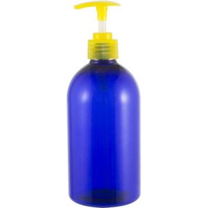 1pcs 500ml chunky hart pomp Shampoo douchegel lege fles Grote capaciteit cosmetica Emulsie hand zeep Sub -fles BQ112