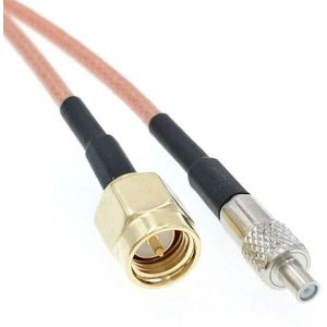 Mannelijke SMA Plug Naar Vrouwelijke TS9 Jack Adapter RF Antenne Coax Kabel 15 cm