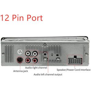 Auto Multimedia Speler Bluetooth/Auto Radio MP3 Muziek Speler Auto Stereo Radio Fm-Aux-ingang Receiver/Usb 12V In-Dash Fastshipping