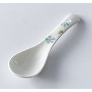 Leuke Kleine Soep Lepel Keramische Lepel Thuis Restaurant Japanse Bone China Kleine Lepel Soep Lepel Voor Opscheplepel