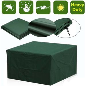 Groen Oxford Doek Meubels Cover Sneeuw-Proof Proof Stofkap All-Purpose Tuin Patio Rotan Tafel Stoel Sofa beschermhoes