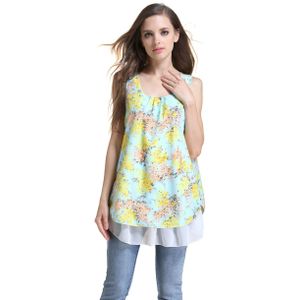 Emotie Moeders Sleeveles Moederschap Kleding Verpleging Top Borstvoeding zwangerschap Kleding voor Zwangere Vrouwen Zomer Moederschap Tops