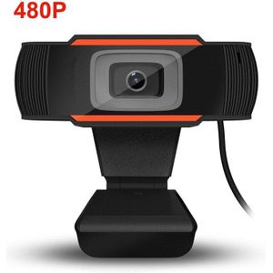 1080P 720P 480P Hd Webcam Met Microfoon Draaibaar Pc Desktop Web Camera Cam Mini Computer Webcamera Cam video-opname Werk