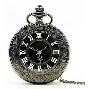 Retro Brons Steampunk Pocket Watches Ketting Quartz Pocket & Fob Horloges Chain Mens Womens Klok Relogio De Bolso