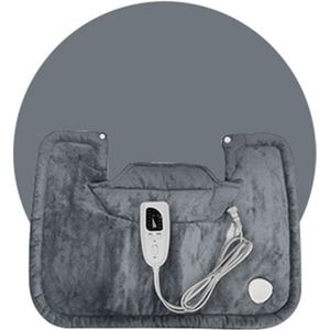 Elektrische Fysiotherapie Verwarming Pad Deken Spier Schouder Nek Verwarming Sjaal Verstelbare Temperatuur Eu Plug