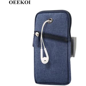 OEEKOI Universal Outdoor Sport Armband Phone Bag voor OPPO R15 Neo/R17 Pro/R17/F9 Pro/ f9/A5/A3s/A73s/Vinden X/F7 Jeugd/Realme 1/A3