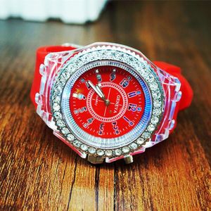 Siliconen Led Lichtgevende Mode Dames Outdoor Horloge Vrouwen Mannen Kleurrijke Sport Horloges Mannen Horloge Klokken Relogios Masculino