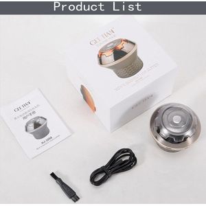 kaal scheerapparaat waterdicht scheerapparaat voor mannen nat en droog dual purpose facial baardtrimmer scheermachine usb opladen elektrisch scheerapparaat kaal tondeuse waterdicht