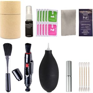 9 in1 Digitale Camera Schoonmaken Borstel Veeg Gereedschap Set Borstel Cleaner Kits foto cleaning kit camera gereedschap cleaner