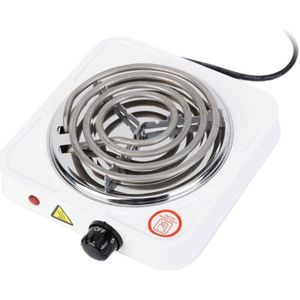 Draagbare Elektrische Ijzer Brander Enkele Kachel Mini Kookplaat Verstelbare Temperatuur Oven Thuis Keuken Cook Koffie Heater Rv U1JE