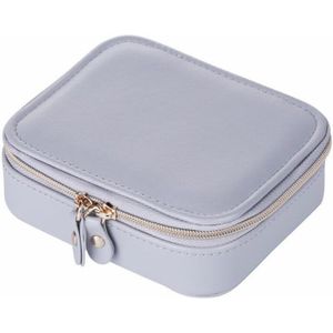 Leer Oorbel Ring Multi-color Sieraden Display Storage Box Case Organizer Tray Houder Outdoor Cosmetische Opbergdozen