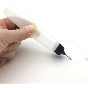 10 Stuks Plastic Pen Vorm Eenhoorn Fles Met Naald Cover, 30 Ml Lange Zachte Squeeze Fles Voor E Vloeibare Fles