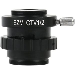 0.5X 0.35X 1X C-Mount Lens Szm 1/2 1/3 Ctv Adapter Voor Trinoculaire Stereo Microscoop Vervanging Accessoires