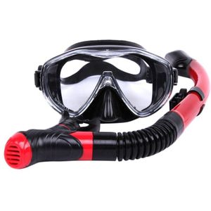 Snorkel Set Voor Voor Volwassenen Anti-Fog Gehard Glas Snorkel Masker En Droog Snorkel Voor Snorkelen Duiken