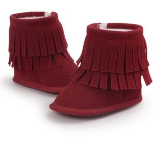 Baby baby Meisjes Winter Warm Tassel Laarzen Pasgeboren Peuter Zachte Tong Schoenen 3-12M