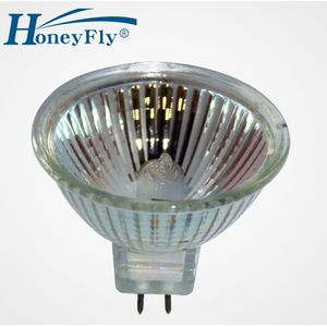 Honeyfly 3 Pcs Dimbare MR16 Halogeenlamp 12V 2700-3000K 20 W/35 W/50 W Halogeenlamp Cup Vorm Warm Wit Helder Glas Indoor Gebruik