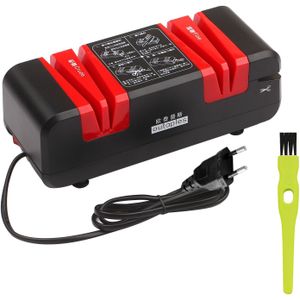 Professionele Elektrische Messenslijper - Multifunctionele Automatische Cut Puntenslijper - 15-Graden Bevel Ruwe En Fijne Groeven