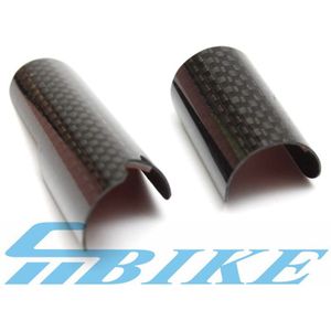 Aceoffix Folding bicycle carbon fiber chain protector for brompton rear fork protection sticker