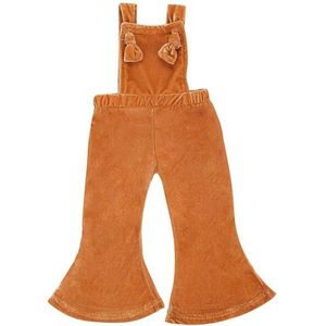 Mode Mooie Fluwelen Pasgeboren Peuter Baby Meisjes Losse Effen Tekening Warm Overalls Outfit Lente Herfst Winter Party 1-6Y