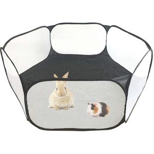 Huisdier Kinderbox Hek Tent Draagbare Kleine Dier Spel Behuizing Vouwen Outdoor Indoor Oefening Huisdier Kooi Tent Hamster Chinchilla