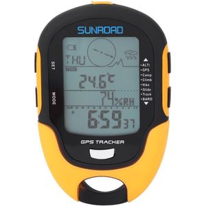 Sunroad FR510 Handheld Gps Navigatie Tracker Ontvanger Draagbare Handheld Digitale Hoogtemeter Barometer Kompas Locator