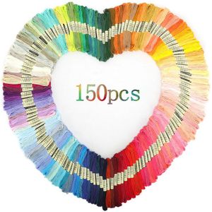 50-450 Stuks Multicolor Kruissteek Draden Katoen Naaien Strengen Borduurgaren Floss Streng Kit Diy Naaien Gereedschap