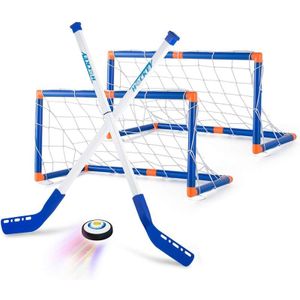 Indoor Hover Hockey Set Elektrische Ijshockey Schorsing Hockey Ouder-kind Interactieve Puzzel Sport Game Kinderen