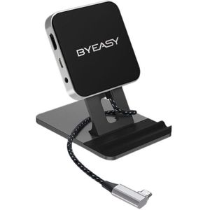 Byeasy UC-167 Voor Ipad Pro Usb C Hub Stand Dongle Adapter Met 4K Hdmi Sd/Mini Kaartlezer usb 3.0 Hoofdtelefoon Jack